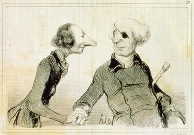 Parisian Types I Can Tell You Are of Noble Birth... I Have the Eye for It from 